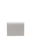 Thom Browne Pebbled Billfold Wallet In Grey