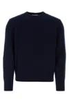 Thom Browne Wool Piqué Crewneck Pullover