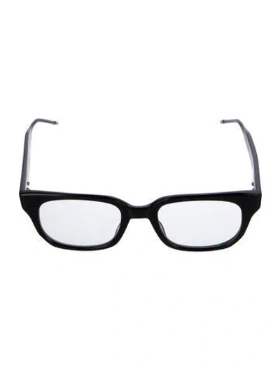 Pre-owned Thom Browne Wayfarer Eyeglasses In Gray
