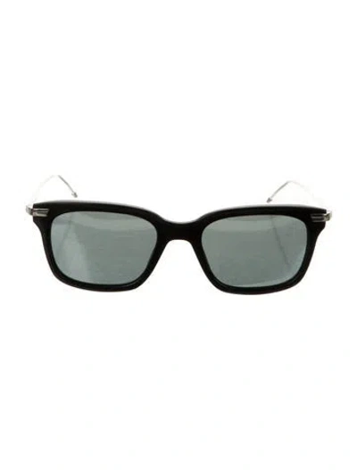 Pre-owned Thom Browne Wayfarer Tinted Sunglasses In Black