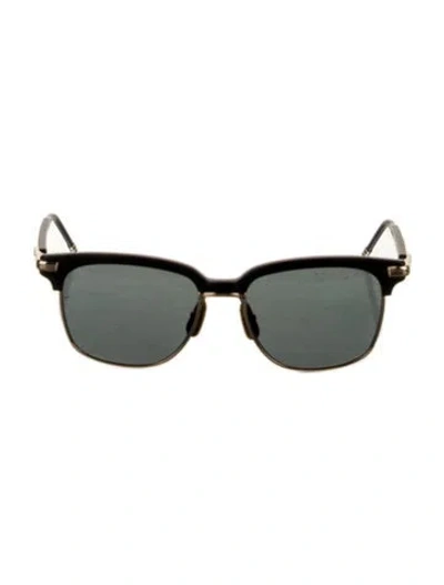 Pre-owned Thom Browne Wayfarer Tinted Sunglasses In Black