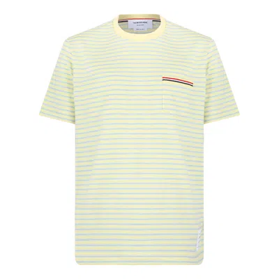 THOM BROWNE THOM BROWNE WEN COTTON T-SHIRTS AND POLOS