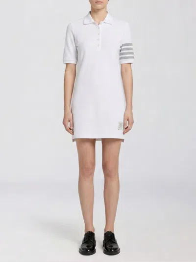 Thom Browne Dress Woman  In White