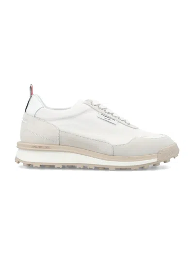 THOM BROWNE WHITE ALUMNI SNEAKER