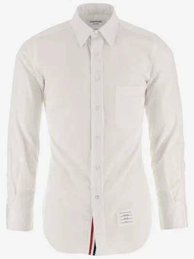 THOM BROWNE WHITE BUTTON DOWN SHIRT