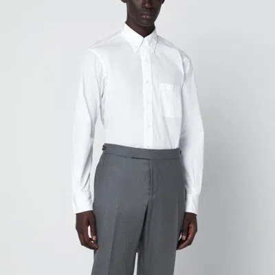 Thom Browne White Buttondown Cotton Shirt