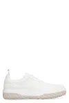 Thom Browne White Canvas Sneakers
