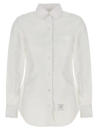 Thom Browne White Classic Oxford Shirt In Neutral