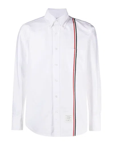 Thom Browne White Cotton Clothing Shirts