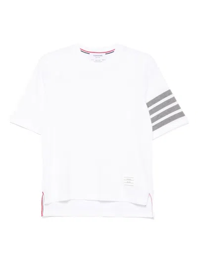 Thom Browne White Cotton Jersey Tshirt