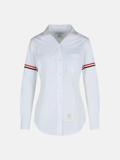 Thom Browne White Cotton Shirt