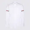 Thom Browne Oxford Button-down Shirt With Rwb Armbands