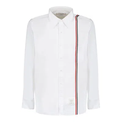 THOM BROWNE THOM BROWNE WHITE COTTON SHIRT