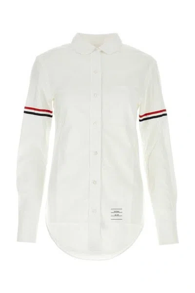 Thom Browne White Cotton Shirt For Women