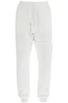 Thom Browne White Cotton Sweatpants With 4 Stripes In White