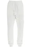 Thom Browne White Cotton Sweatpants With 4 Stripes In White