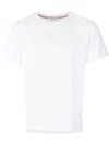 Thom Browne Jersey Relaxed Side Slit Tee Clothing In White