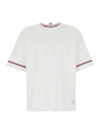 THOM BROWNE CREWNECK T-SHIRT