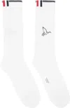 Thom Browne Logo-tag Socks