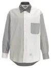 Thom Browne 'funmix Shirt Featuring Multi-pattern Design' In Multicolor