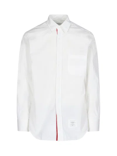 THOM BROWNE THOM BROWNE WHITE OXFORD SHIRT – WHITE