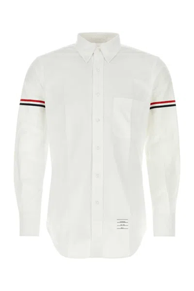 Thom Browne White Piquet Shirt