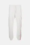 Thom Browne Sweatpants In Classic Loopback In White