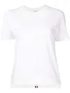 Thom Browne Side Slits Relaxed T-shirt In White