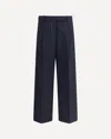 Thom Browne White Stitching Wool Pants