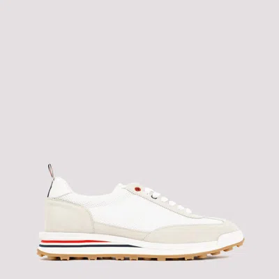 Thom Browne White Textile Tech Runner Sneakers