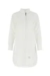 Thom Browne Short Button-down Blouse In White