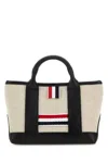 Thom Browne White Tool Mini Tote Bag In White