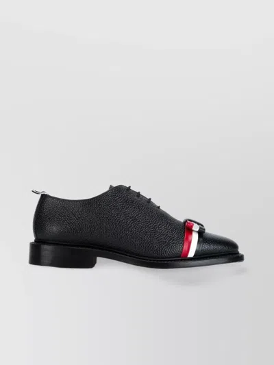 THOM BROWNE WHOLECUT TRICOLOUR BOW SHOES