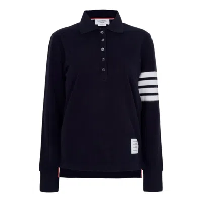 Thom Browne (wmns) (w)  Collar T-shirt 'navy' In Blue