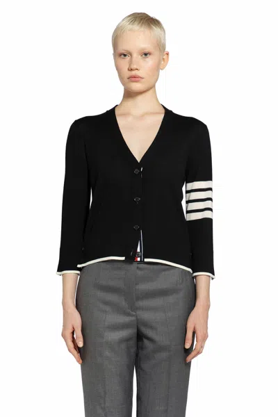 Thom Browne Knitwear In Black&white