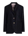 Thom Browne Single-breasted Wool Blazer In Blue