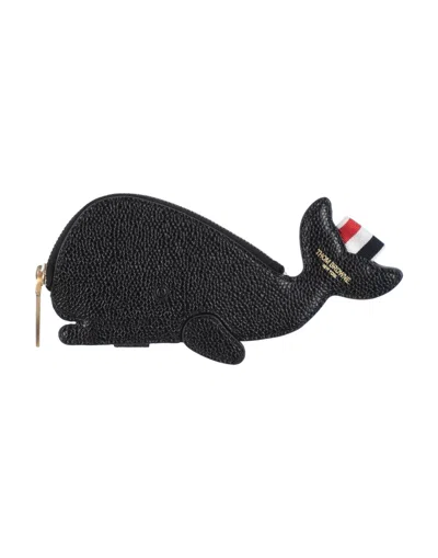Thom Browne Coin Purses In Black