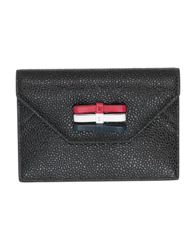 Thom Browne Document Holders In Black