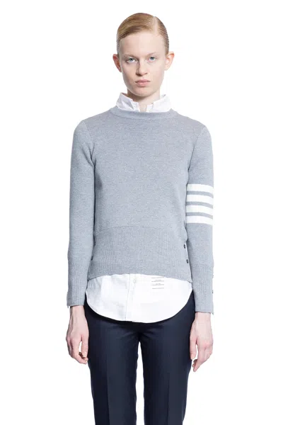 Thom Browne Woman Grey Knitwear