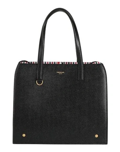 Thom Browne Woman Handbag Black Size - Leather