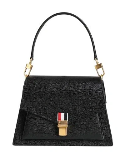 Thom Browne Woman Handbag Black Size - Leather