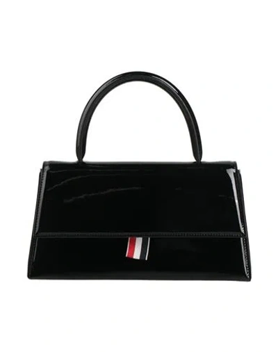 Thom Browne Woman Handbag Black Size - Leather