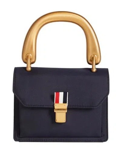 Thom Browne Woman Handbag Navy Size - Textile Fibers