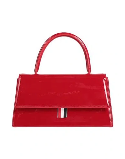 Thom Browne Woman Handbag Red Size - Leather