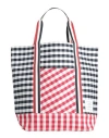 Thom Browne Woman Handbag Red Size - Textile Fibers
