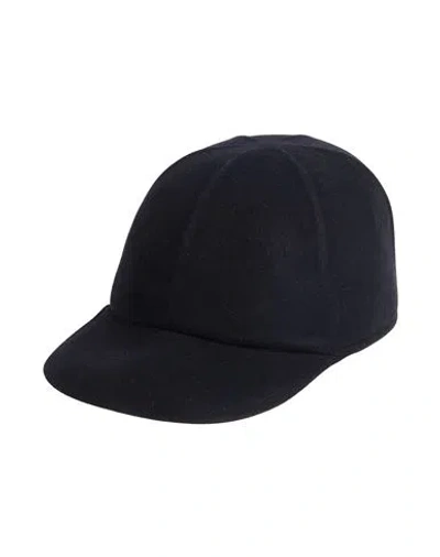 Thom Browne Woman Hat Midnight Blue Size L Wool