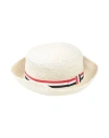 Thom Browne Woman Hat Light Yellow Size L Textile Fibers In Yellow