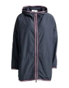 Thom Browne Woman Jacket Navy Size 6 Polyester In Blue