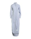 Thom Browne Woman Maxi Dress Blue Size 10 Cotton