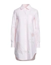 Thom Browne Woman Mini Dress Light Pink Size 6 Cotton In Pink